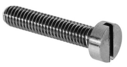 cilinderschroef zaaggleuf