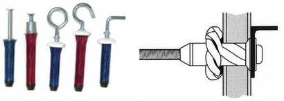 hollewand haak verzinkt