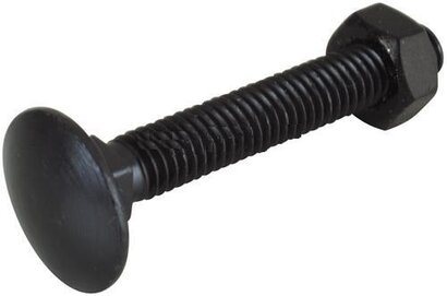 slotbout zwart verzinkt