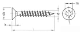 spp-schroef ft vzk dh pzd verzinkt 2.5x12, 200 stuks